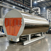 Chaudière à eau chaude électrique industrielle ZGBoiler WDR 100-2000KW, contrôle automatique par PLC, haute sécurité, économie d'énergie