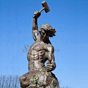 Figura personalizzata statua a grandezza naturale bronzo <span class=keywords><strong>Romain</strong></span> scultura Buste per la vendita - Product Image 4