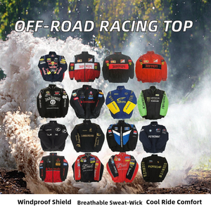 Traje de Motociclismo Versátil y Elegante para Verano, Traje de Carreras Todoterreno, Camiseta de Manga Larga, Transpirable, Absorbente de Sudor, Cortavientos - Product Image 2