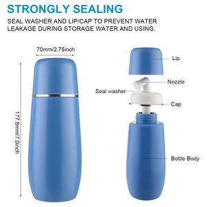 บิเดต์พกพาซิลิโคนรักษ์โลกสุดฮิตปี 2025 ของขวัญส่งเสริมการขายสำหรับคริสต์มาส - Product Image 2