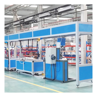 Équipement de détection pour ligne de production de barres de distribution Zhote, contrôlé par PLC, 220 V, ligne d'assemblage complète