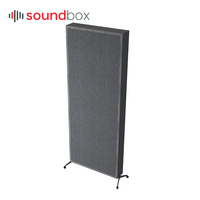 Soundbox-deflector acústico móvil, Panel de amortiguación acústica, absorción acústica ligera