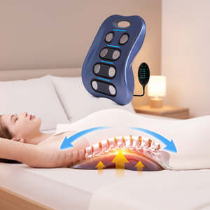 Masseur lombaire ergonomique Alphay à chaleur pulsée pour le soin quotidien de la taille - Product Image 1