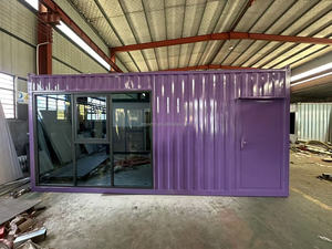 Tùy chỉnh kích thước và màu sắc sang trọng vận chuyển <span class=keywords><strong>container</strong></span> nhà nhà 20ft sang trọng nhà phẳng gói <span class=keywords><strong>container</strong></span> nhà khách sạn Cà Phê thanh - Product Image 2