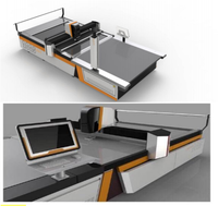 Machine automatique à couper les tissus non tissés, professionnelle, cnc