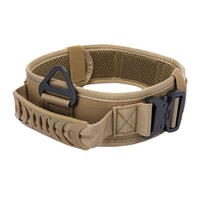 Laisse pour chien durable et respirante, taille moyenne à grande, avec poignée en néoprène, 1,5 m, personnalisable, en nylon réfléchissant, à bas prix