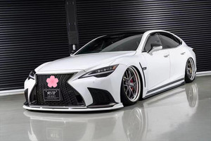 ชุดแต่งสไตล์คาร์บอนใหม่สำหรับ Lexus LS อัพเกรดชุดแต่งรอบคัน สปอยเลอร์หน้า สเกิร์ตข้าง ดิฟฟิวเซอร์ - Product Image 4