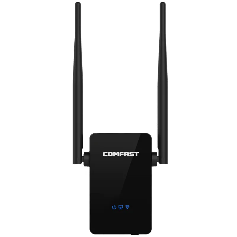 COMFAST OEM/ODM 2.4GHz مكرر لاسلكي الداعم واي فاي إشارة شبكة موسع مع إعادة/wps زر