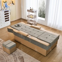Mobilier de salon de manucure, table de massage pour soins du visage, bain de pieds, chaise de spa pour pédicure