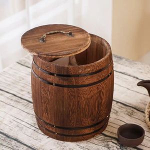 Mini-boîte en bois vintage avec couvercle Mini baril <span class=keywords><strong>vide</strong></span> pour seaux à glace et bacs à boissons <span class=keywords><strong>Prix</strong></span> compétitifs - Product Image 6