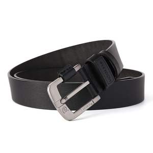 Ceinture <span class=keywords><strong>Homme</strong></span> en <span class=keywords><strong>Cuir</strong></span> Véritable à Boucle Ardillon, Logo Personnalisé, Qualité Supérieure, Anti-Rayures - Product Image 5