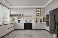 Armoires de cuisine sur mesure pour la construction de maisons neuves |   Solution de menuiserie complète