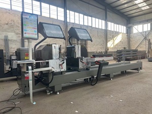 Máquina de Corte de Doble Cabezal para Perfiles de Aluminio de Puertas y Ventanas con Motor de Alta Precisión y 2 Motores de 3.0kW - Product Image 2