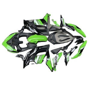 Injectie Er 6f Voor Kawasaki Ninja 650r Er6 F 6 Er6f 12 13 14 15 16 30no. 58 ER-6F 2012 2013 Grijs Zwart 2014 2015 2016 Kuip