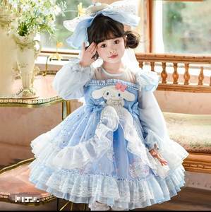 סגנון lolita סגנון קטיפה שיער חתול בד <span class=keywords><strong>polkadot</strong></span> ילדים cosplay ראש בגדי סתיו העונה דפוס חיות - Product Image 5