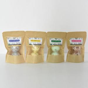 Natürliches Honigduft-Blumenbomben-Sprudelbad, Bio-Badesalz-Therapie, Handgefertigtes Spa-Set mit Mini-Badebomben - Product Image 2