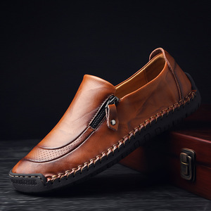 Nansheng Footwear 5006 Spring Mens Casual Cross-Border Large-Size PU <strong>Shoes</strong> 2023-Lightweight Solid Color Mens Dress <strong>Shoes</strong> - Product Image 1