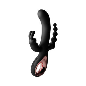 Delove New Rabbit Vibrator Klitoris-Stimulator G-Punkt und P-Punkt Anal-Vibrator 10 Funktionen wiederaufladbarer Vibrator für Frauen - Product Image 5
