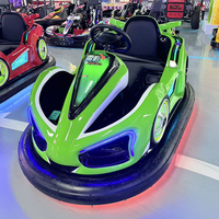 Voiture tamponneuse électrique pour enfants avec batterie intégrée pour jeux de parc d'attractions