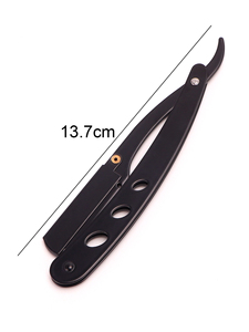<span class=keywords><strong>Rasoir</strong></span> de sécurité manuel <span class=keywords><strong>traditionnel</strong></span> pliable en acier inoxydable WangDa, 5 lames, bande lubrifiante, tondeuse, 5 couleurs, pour hommes, vente en gros - Product Image 4