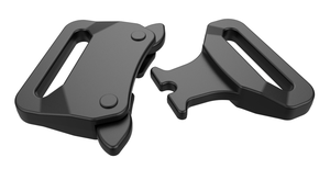 25mm小型メタルタクティカルバックル、交換が簡単なトラベルストラップ、クイックリリースバックル、亜鉛合金バッグバックル - Product Image 3