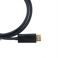 COMTON DisplayPort ke Port tampilan kabel DVI ke DVI kabel Male ke Male untuk Monitor Desktop Laptop proyektor