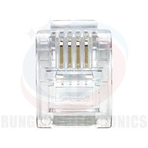 RG <span class=keywords><strong>RJ9</strong></span> <span class=keywords><strong>RJ12</strong></span> <span class=keywords><strong>RJ45</strong></span> nam nối 2-Core Modular cắm 6P6C 6P4C <span class=keywords><strong>RJ11</strong></span> Cat3 điện thoại Splitter Ethernet kết nối - Product Image 2