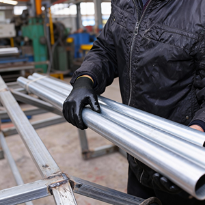 قفازات عمل واقية للحدائق العامة مصنوعة من النتريل الناعم المغطى بالبوليستر 13G للبيع بالجملة - Product Image 4