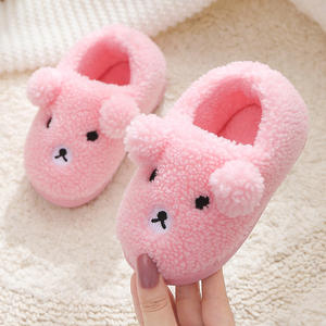 Women's Canvas Cotton Fluffy Cute Puppy-pattern Winter Warm Eco-friendly Slip-resistant Plastic-soled Evergreen Outdoor Shoes - Product Image 3