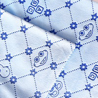 Kain Velboa Embos 100% Poliester, Lembut, Nyaman, dan Menyenangkan Saat Disentuh, Cocok untuk Pakaian