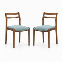 Chaise de salle à manger moderne en bois de qualité professionnelle pour la restauration