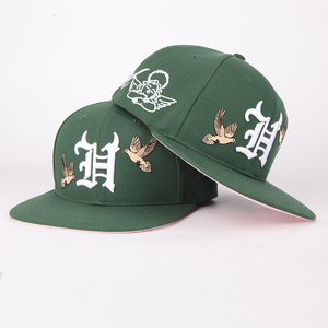 Designer <strong>Men</strong> Fitted <strong>Caps</strong> Custom logo Outdoor Fitted Snapback Hat <strong>Flat</strong> Brim Baseball <strong>Cap</strong> for <strong>Men</strong> and Women - Product Image 6