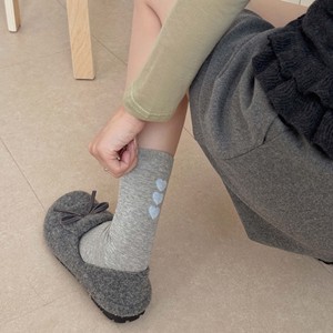 <span class=keywords><strong>Calze</strong></span> da <span class=keywords><strong>donna</strong></span> autunno/inverno in cotone floccato con cuori, a metà polpaccio, traspiranti, assorbenti, <span class=keywords><strong>senza</strong></span> <span class=keywords><strong>cuciture</strong></span>, casual - Product Image 3