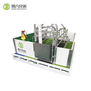 Nueva Cama de Parto para Cerdas DEBA Brother, Jaulas de Gestación, Varilla de Acero Galvanizado en Caliente, Rodamiento de Acero Inoxidable SST304, 1 Año de Garantía, para Granja - Product Image 5