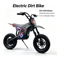 Prix d'usine, moto électrique pour enfants avec moteur sans balais 350W, batterie au lithium 36V, frein à disque, mini moto pour le plaisir en plein air