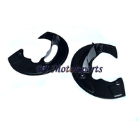 Plaque de protection de conduit d'air de refroidissement des freins avant en fibre de carbone sèche pour BMW G87 M2/G80 M3/G82 M4 2021+