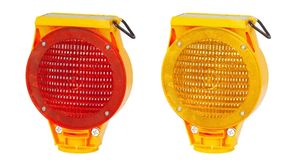 حاجز مصباح الأصفر LED المتراس المتعري ضوء/العنبر إشارات للطرق على شكل مخروط مصباح للحواجز تحذير السلامة - Product Image 5