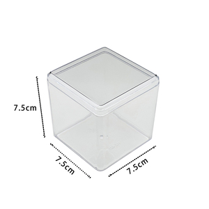 厂家直销透明塑料盒方形圆形矩形包装食品级材料塑料盒可定制