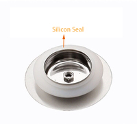 Drain de douche carré moderne personnalisable Débouchage rapide Salle de bain Drain de sol en acier inoxydable Grille amovible Couverture Logo Taille