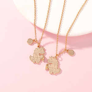 Женское ожерелье с золотым динозавром - Product Image 4