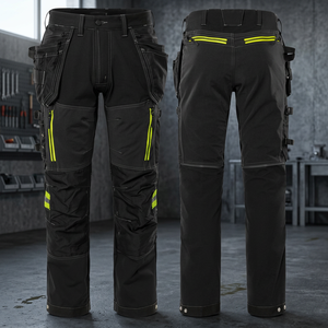 Wholesale High Quality Lightweight Canvas Waterproof Eco-Friendly Quick Dry Tactical High Street Style Work <b>Trousers</b> <b>Men</b> <b>Elastic</b> - Product Image 2