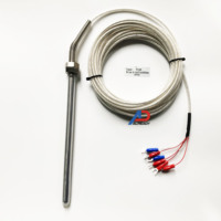Sensor de temperatura RTD PT100/PT1000, alta precisión, para maquinaria de procesamiento de alimentos