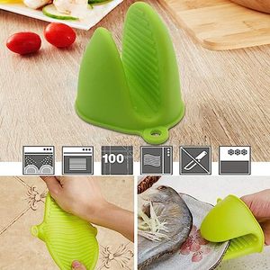 Manoplas de Silicona Resistentes al Calor con Agarre de Goma, Protectores de Dedos y Soportes para Ollas Ecológicos - Product Image 3