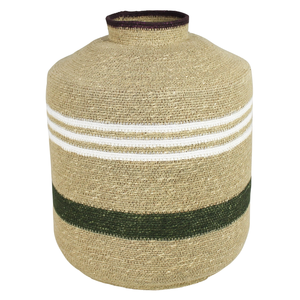 Maceta Decorativa de Seagrass Tejida a Mano, Cesta Moderna Ecológica de Alta Calidad para Plantas, Uso en Interiores y Jardines - Product Image 1