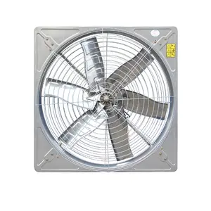 Ventilateur pour portières de volaille, avec coiffage en jersey