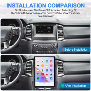 For Ford Ranger Everest 2016-2020 Navihua 14.5" Tesla Style Vertical Screen Carplay DVD Player Auto Navigation Multimedia - Product Image 4