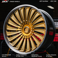 Nouvelles jantes tout-terrain en aluminium forgé ZKR 5x114.3 5x120 18-26 pouces compatibles avec Mercedes- pour Rolls-Royce Urus Corvette