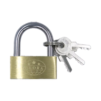 Serrure principale en laiton ultra-mince de 30mm Candado ignifuge robuste de haute sécurité pour porte en cuivre massif petit cadenas