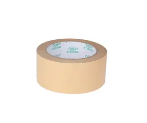 Kraft Paper Tape Self Adhesive Brown Packing Tape Paper With Waterproof 2 Inch 40 Yard