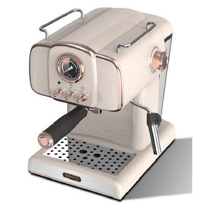 Cafetera Espresso Portátil PANCERKA 850W-1050W 15-20 Bares, Máquina de Cappuccino Semiautomática Italiana, Estilo Retro - Product Image 5
